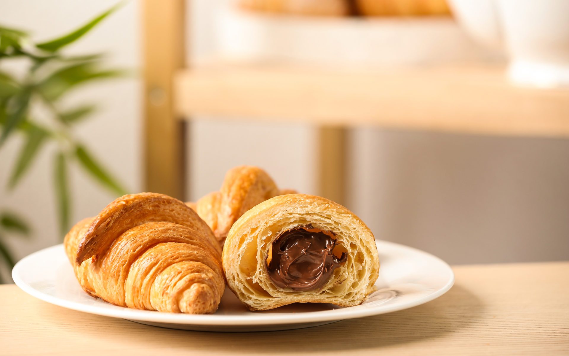 Croissants με πραλίνα φουντουκιού Χρυσή Ζύμη