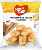 Μακεδονίτικα Ρολίνια με γραβιέρα Κρήτης και κασέρι