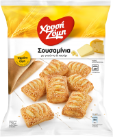 Σουσαμίνια με γκούντα και κασέρι