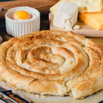 Στριφτή Τυρόπιτα Χρυσή Ζύμη