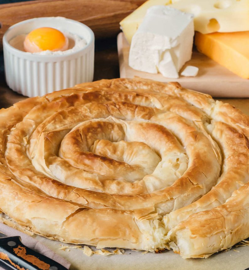 Στριφτή Τυρόπιτα Χρυσή Ζύμη