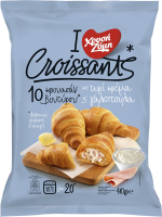 Croissants με τυρί κρέμα και γαλοπούλα