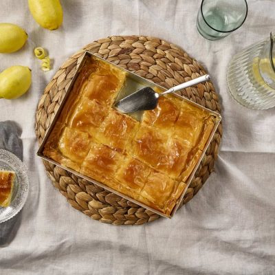 Γαλακτομπούρεκο Παραδοσιακό με φύλλο κρούστας για Γλυκά Χρυσή Ζύμη