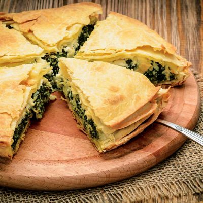 Σεφουκλόπιτα (πίτα με σέσκουλα) με χωριάτικο φύλλο